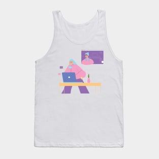 Work From Home Tank Top